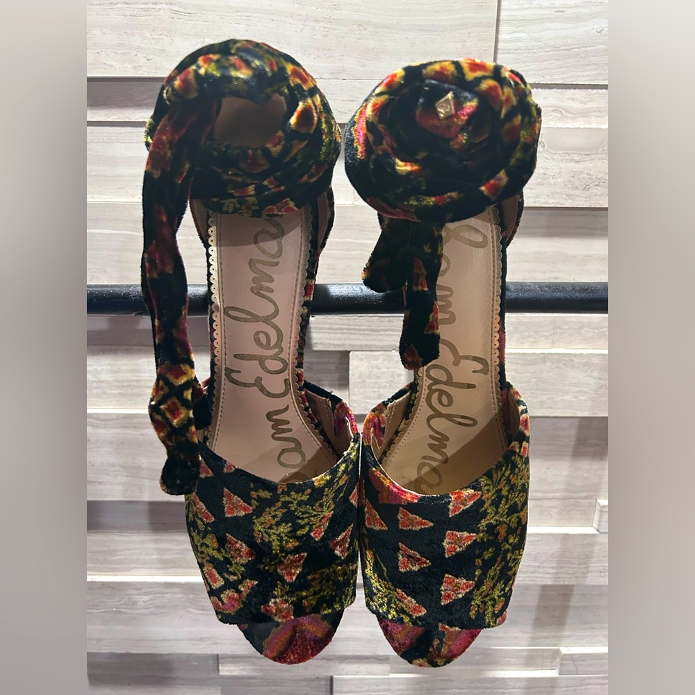 Sam Edelman chunky heel sandals